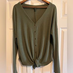 Waffle Knit Long Sleeve